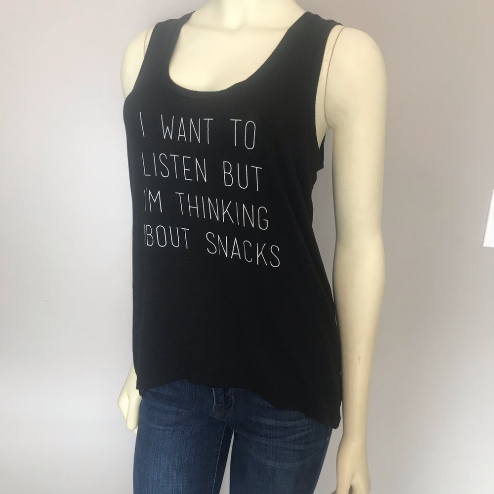 Express One Eleven Graphic Tank Top Size S #136
